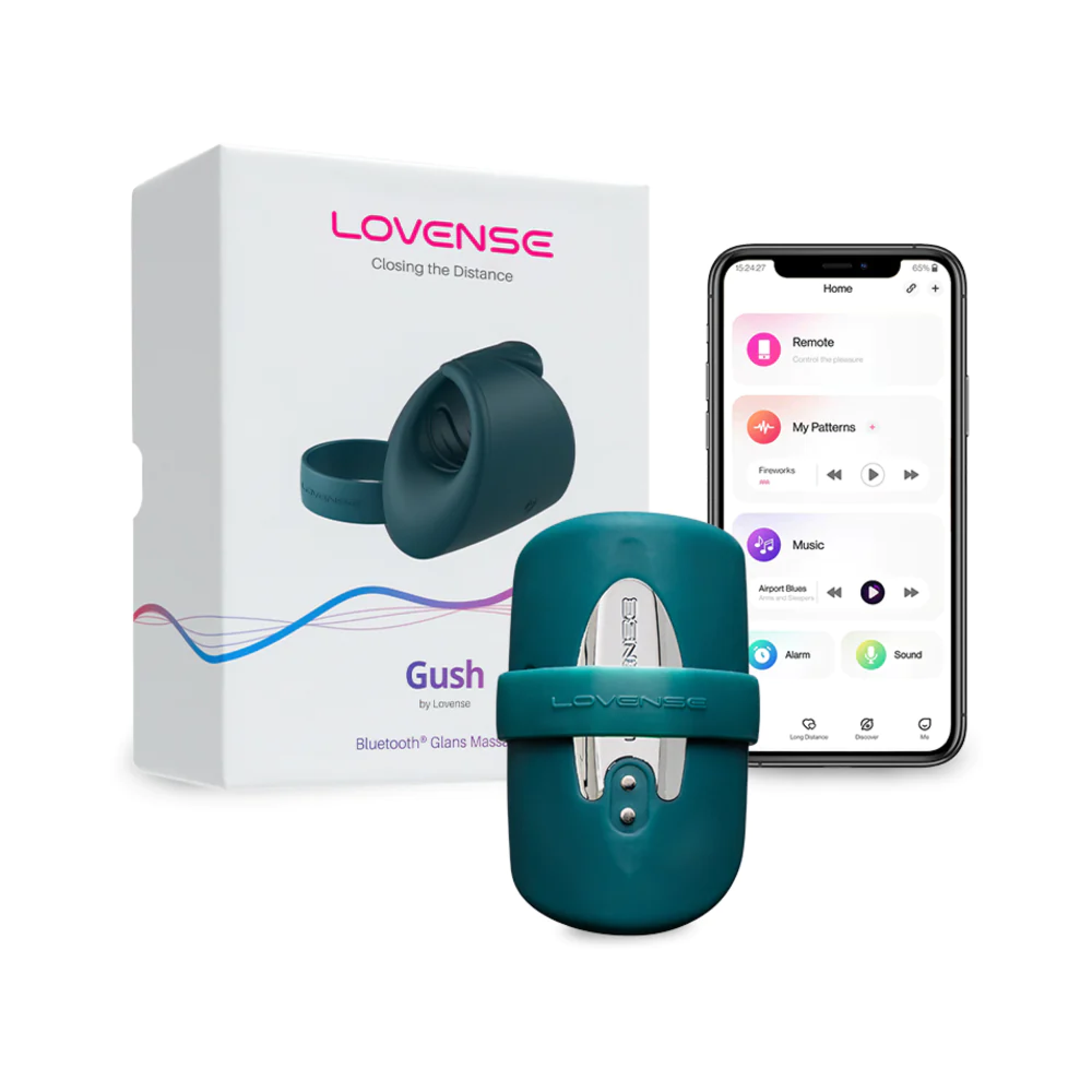 Lovense Gush Bluetooth Glans Massager And Masturbator