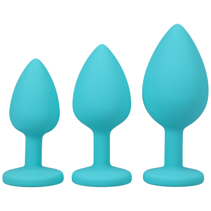 A-Play 3-Piece Anal Trainer Set Teal 