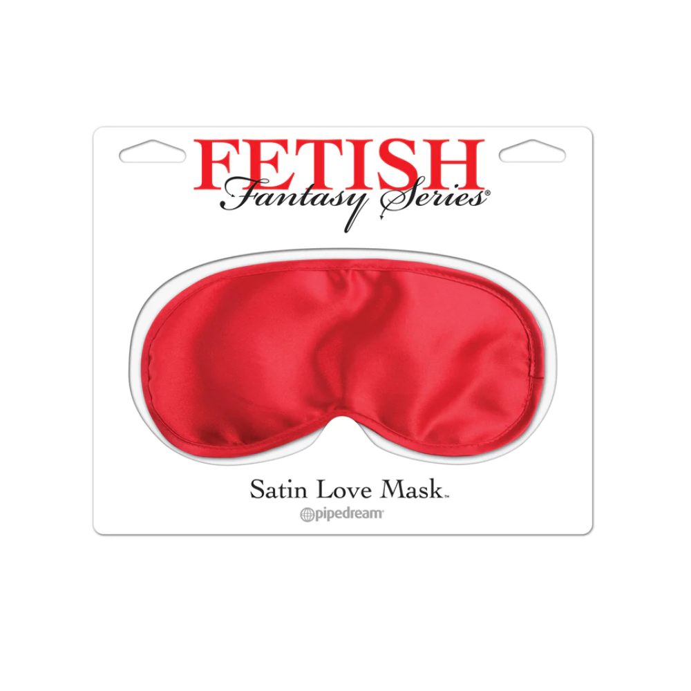 Pipedream Fetish Fantasy Series Satin Love Mask Red (10736) | SlipDix.com