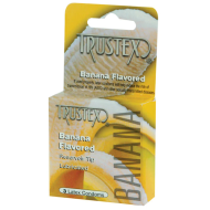 Trustex Flavored Condoms (Banana / 3 Pack)