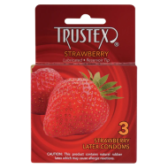 Trustex Flavored Condoms (Strawberry / 3 Pack)
