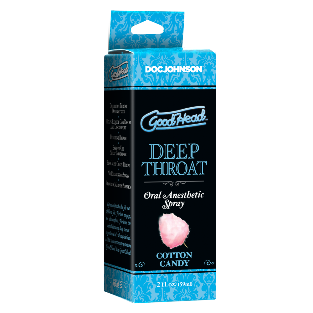 GoodHead - Deep Throat Spray - Cotton Candy - 2 fl. oz. (73996) | SlipDix.com