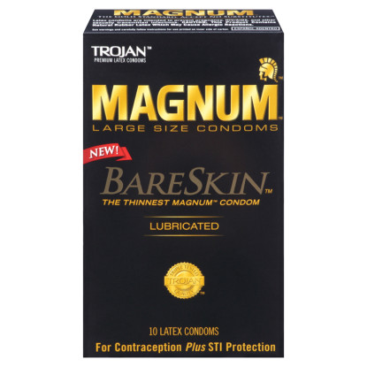 Trojan Magnum Bareskin Condoms (10 pack)