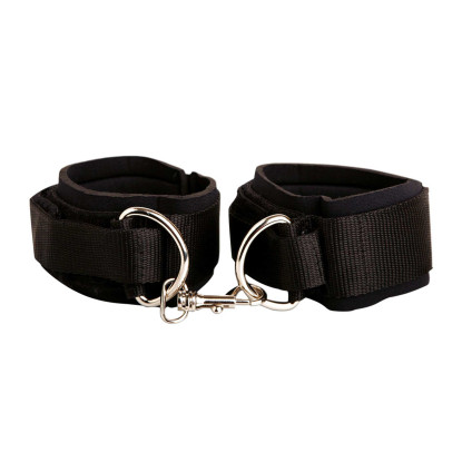 Pipedream Fetish Fantasy Series Adjustable Heavy Duty Cuffs Black