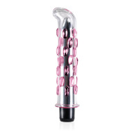 Icicles No. 19 Glass Massager Pink/Clear
