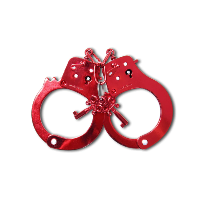 Pipedream Fetish Fantasy Series Anodized Cuffs Red