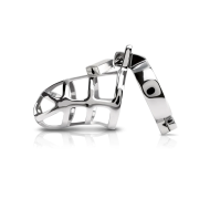 Pipedream Metal Worx Locking Chastity Cock Cage