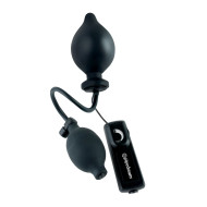 Pipedream Fetish Fantasy Extreme Inflatable Sphincter Stretcher Vibrating Inflating Anal Plug Black