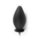 Pipedream Anal Fantasy Collection Inflatable Silicone Butt Plug Black