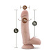 Blush Loverboy The Pool Boy Realistic 7 in. Dildo with Balls & Suction Cup Beige