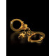 Pipedream Fetish Fantasy Gold Metal Cuffs With Quick-Release Gold (49024) | SlipDix.com