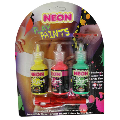 Neon Body Paints 3pk 