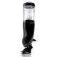 PDX Mega-Bator Ass Rechargeable Rotating Thrusting Stroker With Hands-Free Suction Cup Clear/Black (54671) | SlipDix.com
