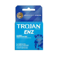 Trojan-Enz Lubricated Condoms (3 pack)