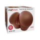 PDX Fuck Me Silly Bubble Butt Dual-Entry Mega Masturbator Brown (56896) | SlipDix.com