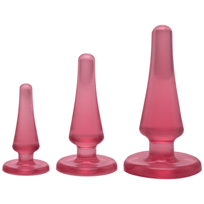 Crystal Jellies - Anal Trainer Kit Pink