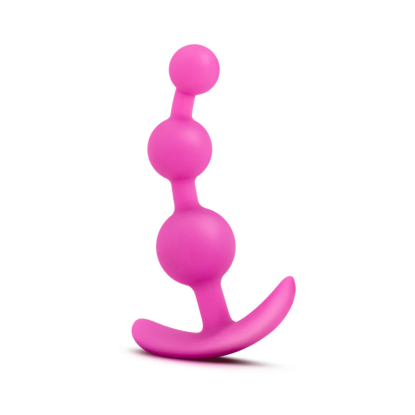 Anal Luxe Be Me 3 Silicone Beaded Butt Plug