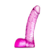 Blush Naturally Yours Ding Dong Realistic 5.5 in. Dildo with Balls Pink