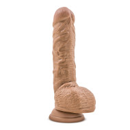 Blush Loverboy Your Personal Trainer Realistic 9 in. Dildo with Balls & Suction Cup Tan