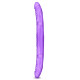 Blush B Yours 16 in. Double Dildo Purple (59804) | SlipDix.com
