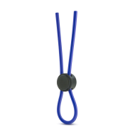 Blush Stay Hard Silicone Loop Lasso/Bolo Cockring Blue
