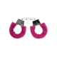 Ouch! Beginner's Furry Handcuffs With Quick-Release Pink