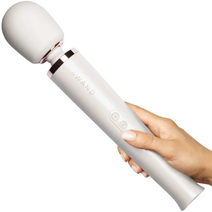 Le Wand Rechargeable Massager Pearl White