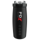 PDX Elite Motobator 2 Rechargeable Thrusting Vibrating Masturbator Clear/Black (69808) | SlipDix.com