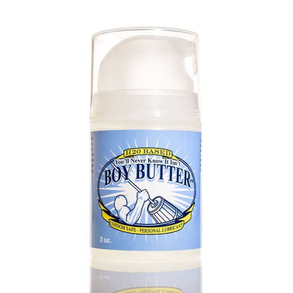 Boy Butter H2O 2oz Pump (70331) | SlipDix.com