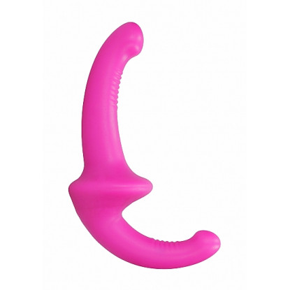 Ouch! Silicone Strapless Strap-On Dildo Pink