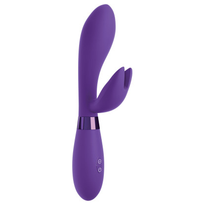 Pipedream OMG! Rabbits #BestEver Silicone Vibrator Purple