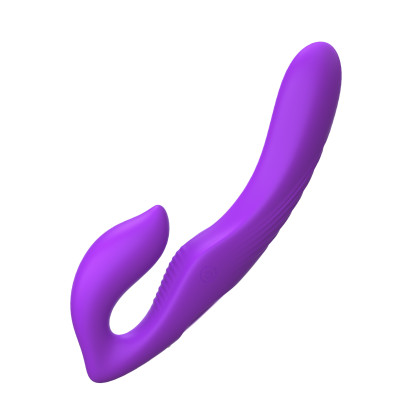 Pipedream Fantasy For Her Rechargeable Remote-Controlled Silicone Her Ultimate Strapless Strap-On Purple