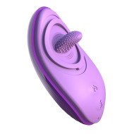 Pipedream Fantasy For Her Rechargeable Her Silicone Fun Tongue Licking Vibrator Purple