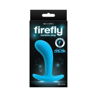 Firefly - Contour - Medium Anal Butt Plug - Blue