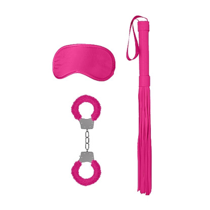 Ouch! 3-Piece Introductory Bondage Kit #1 Pink