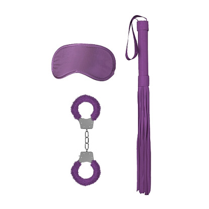 Ouch! 3-Piece Introductory Bondage Kit #1 Purple