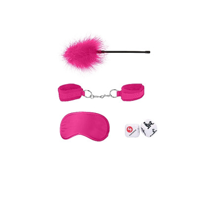 Ouch! 4-Piece Introductory Bondage Kit #2 Pink