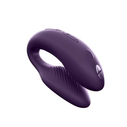 We-Vibe Chorus Rechargeable Remote-Controlled Silicone Couples Vibrator Purple