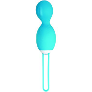 Evolved Twistin' The Night Away Rechargeable Remote-Controlled Rotating Silicone Egg Vibrator Teal