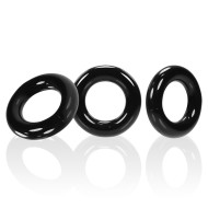 Oxballs Willy Rings 3-Pack Cockrings O/S Black