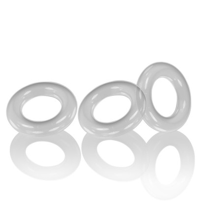 Oxballs Willy Rings 3-Pack Cockrings O/S Clear