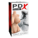 PDX Plus Perfect 10 Torso Dual Entry Masturbator Beige (76311) | SlipDix.com