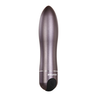 Metal Bullet Vibrator with Travel Case Gunmetal