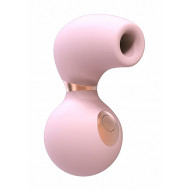 Shots Irresistible Invincible Rechargeable Silicone Soft Pressure Air Wave Clitoral Stimulator Pink