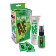 Numb AF Spearmint Flavored Desensitizing Collection Cream Spray & Mints