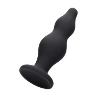 Ouch! Silicone Bubble Butt Anal Plug Black