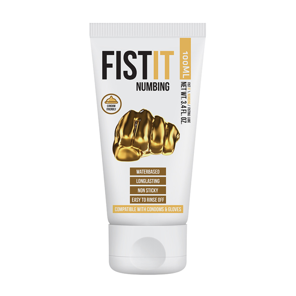 Fist It Numbing Water-Based Fisting Lube 100ml / 3.4 oz. (78623) | SlipDix.com