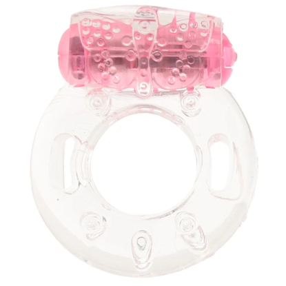 Blush Play with Me Arouser Vibrating Cock Ring Pink