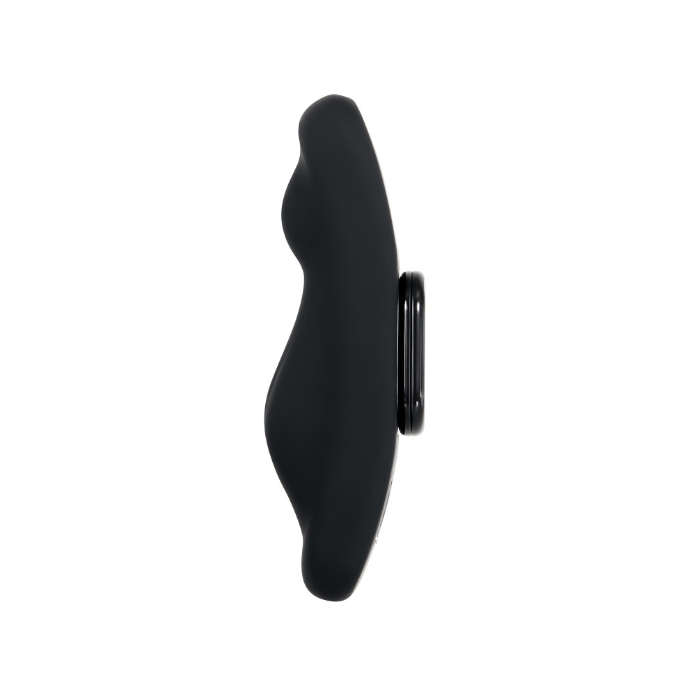 Gender X Our Undie Vibe Rechargeable Remote-Controlled Magnetic Silicone Underwear Vibrator Black (79777) | SlipDix.com