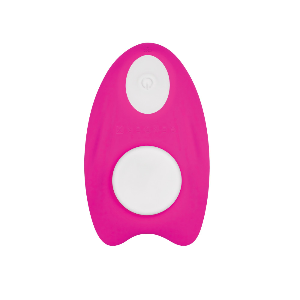 Gender X Under The Radar Remote-Controlled Magnetic Silicone Underwear Vibrator Pink